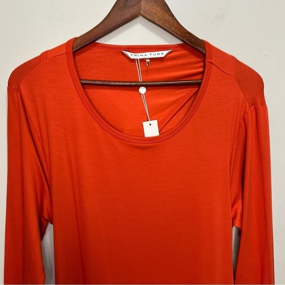 Trina Turk Kaylee Backless Long Sleeve Dress - Picture 4 of 9